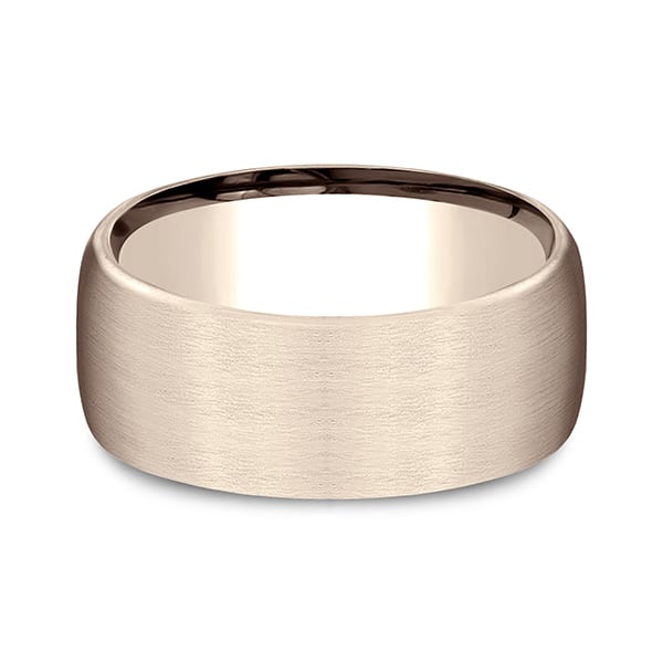 Comfort-Fit Design Wedding Band