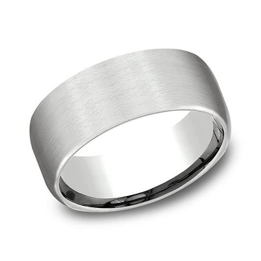 Comfort-Fit Design Wedding Band