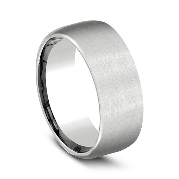 Comfort-Fit Design Wedding Band