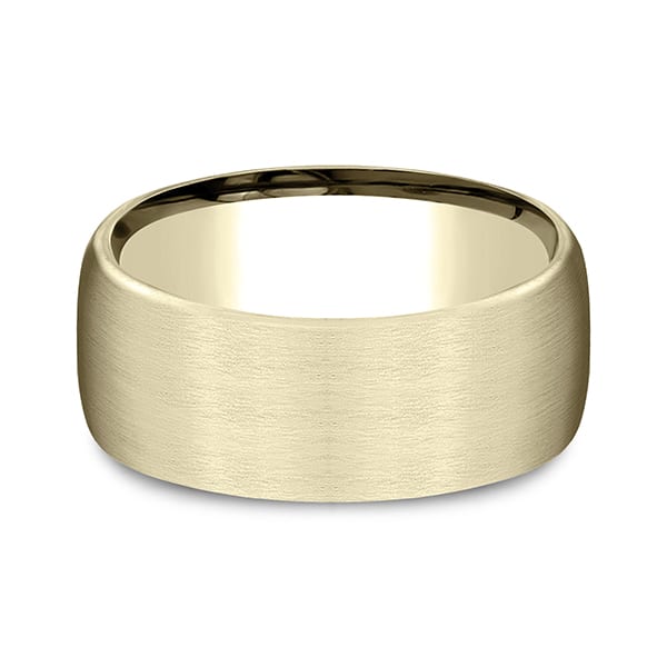Comfort-Fit Design Wedding Band