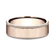Comfort-Fit Design Wedding Band