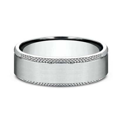 Comfort-Fit Design Wedding Band