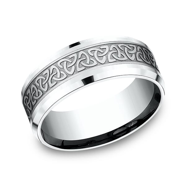 Comfort-Fit Design Wedding Band