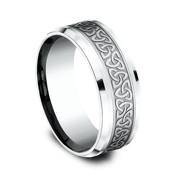 Comfort-Fit Design Wedding Band
