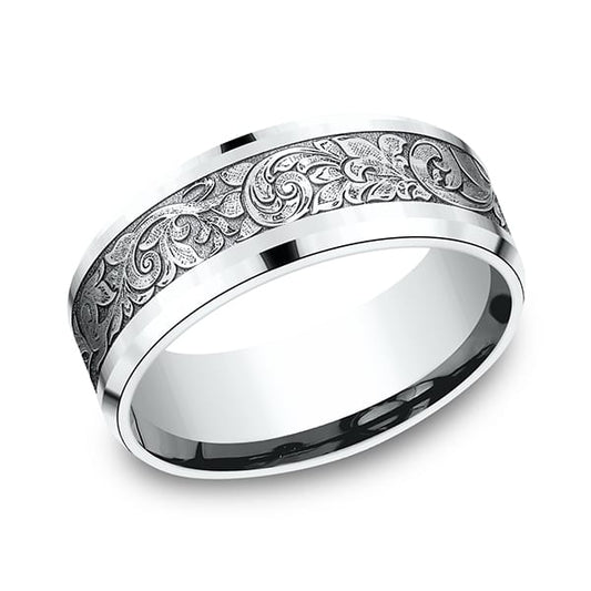 Comfort-Fit Design Wedding Band