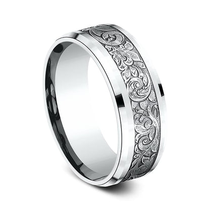 Comfort-Fit Design Wedding Band