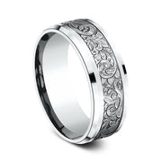 Comfort-Fit Design Wedding Band