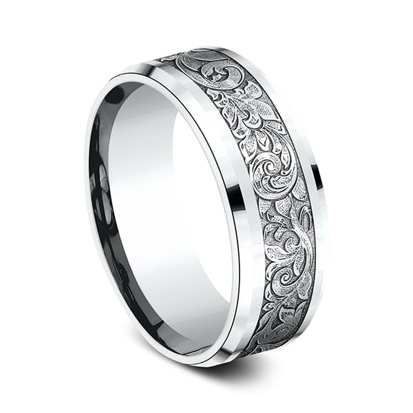 Comfort-Fit Design Wedding Band