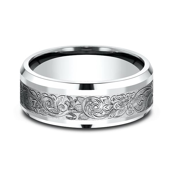 Comfort-Fit Design Wedding Band