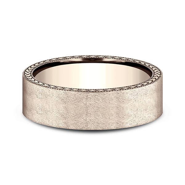 Comfort-Fit Design Wedding Band