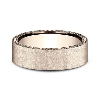 Comfort-Fit Design Wedding Band