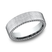 Comfort-Fit Design Wedding Band