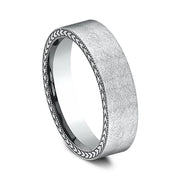 Comfort-Fit Design Wedding Band