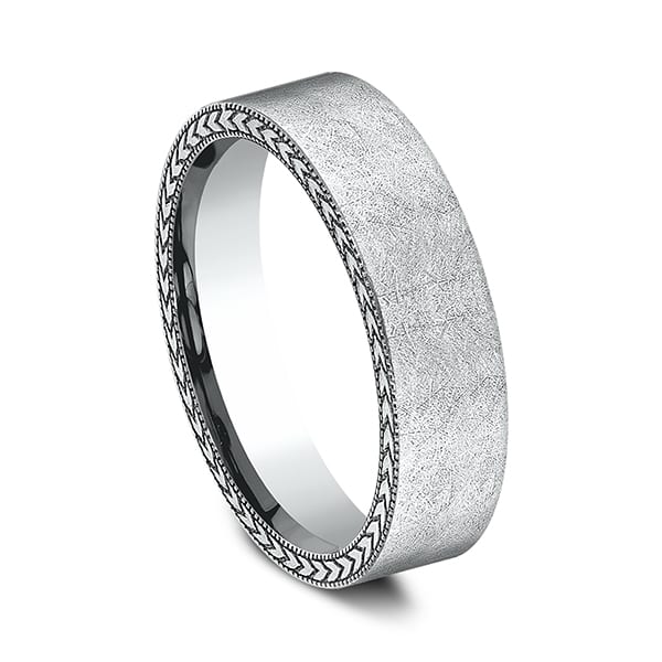 Comfort-Fit Design Wedding Band
