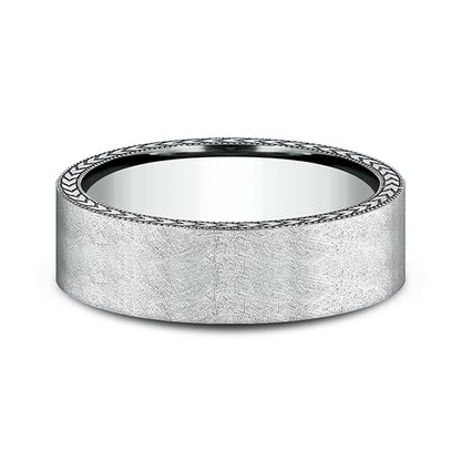 Comfort-Fit Design Wedding Band