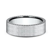 Comfort-Fit Design Wedding Band