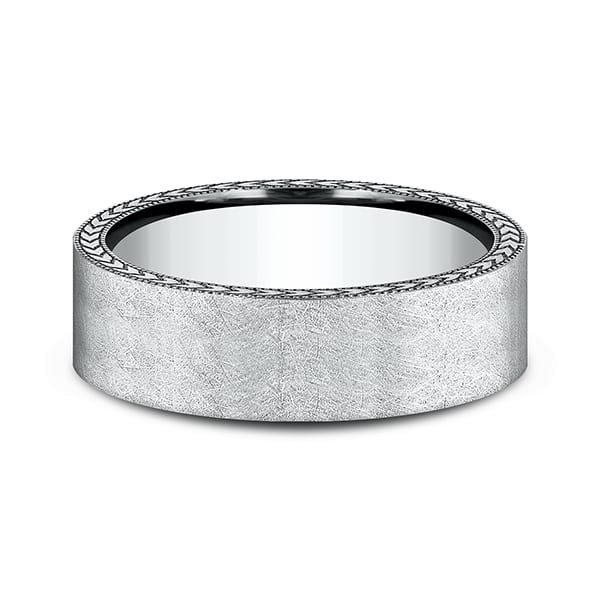 Comfort-Fit Design Wedding Band