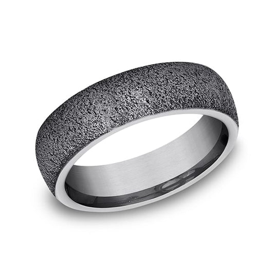 Tantalum Comfort-fit wedding band