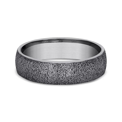 Tantalum Comfort-fit wedding band