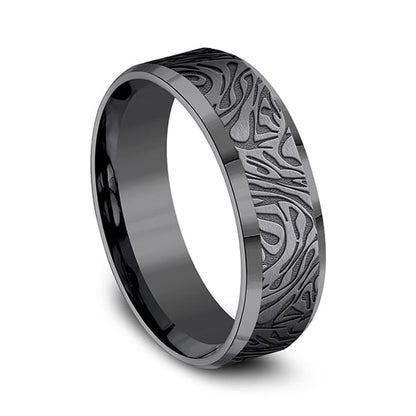 Tantalum Comfort-fit wedding band