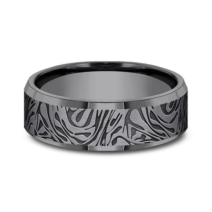 Tantalum Comfort-fit wedding band