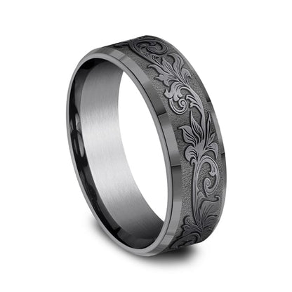 Tantalum Comfort-fit wedding band