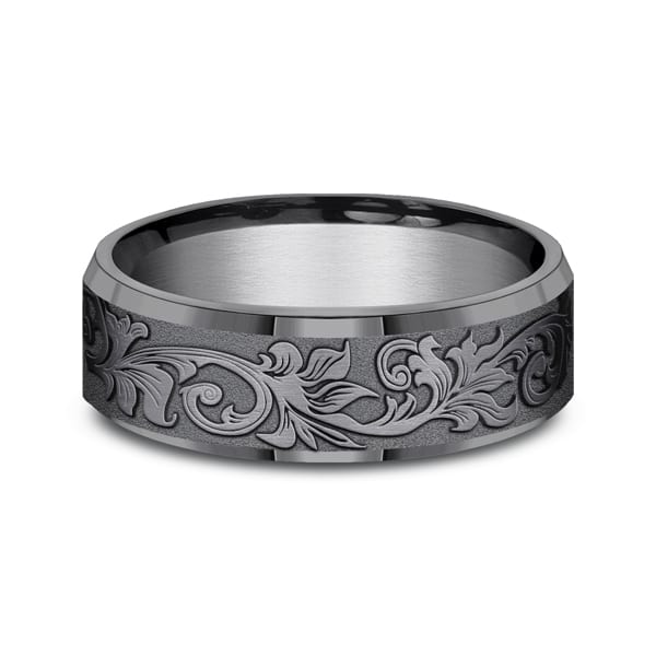 Tantalum Comfort-fit wedding band