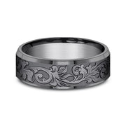 Tantalum Comfort-fit wedding band