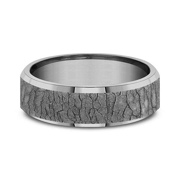 Tantalum Comfort-fit wedding band
