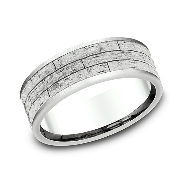 Comfort-Fit Design Wedding Band