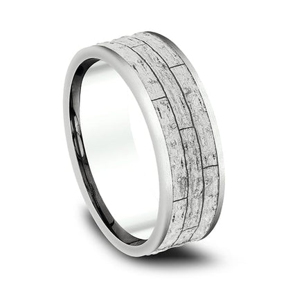 Comfort-Fit Design Wedding Band