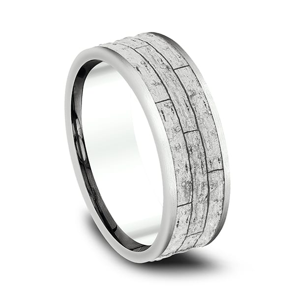 Comfort-Fit Design Wedding Band