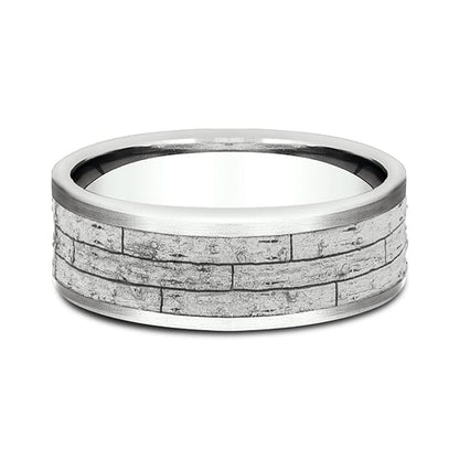 Comfort-Fit Design Wedding Band