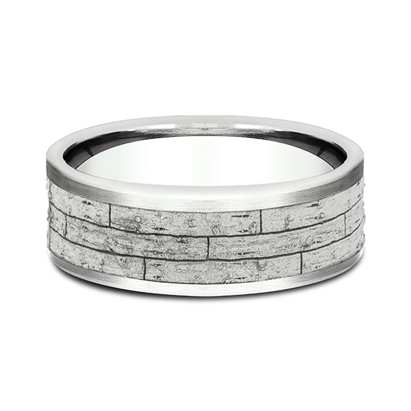 Comfort-Fit Design Wedding Band