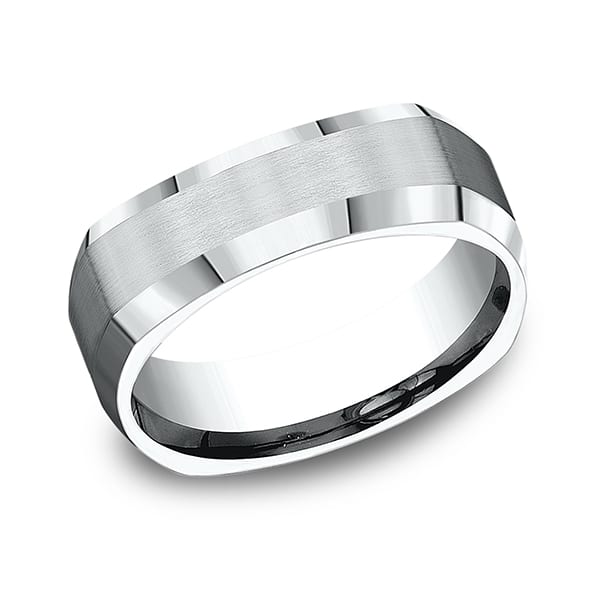 Comfort-Fit Design Wedding Band