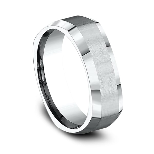 Comfort-Fit Design Wedding Band