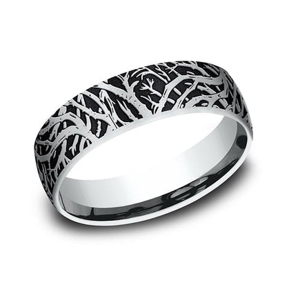 Comfort-Fit Design Wedding Band
