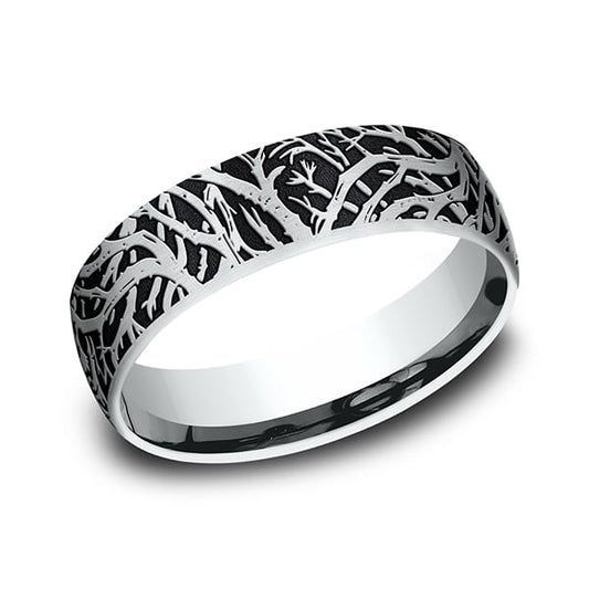 Comfort-Fit Design Wedding Band