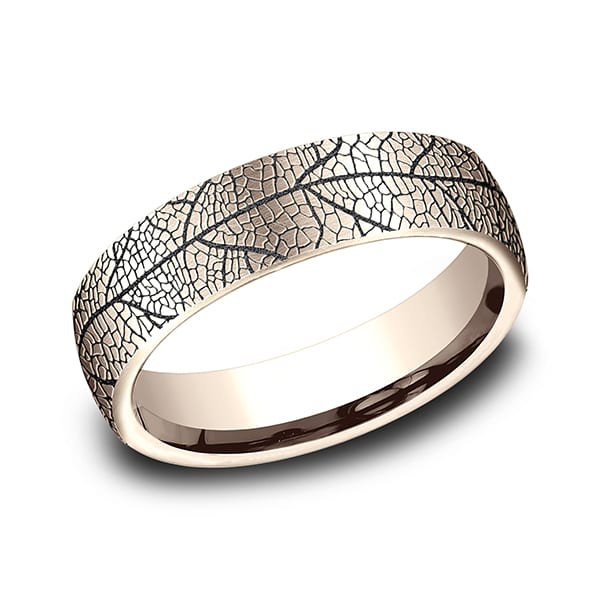 Comfort-Fit Design Wedding Band