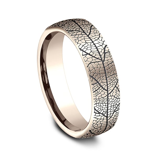 Comfort-Fit Design Wedding Band