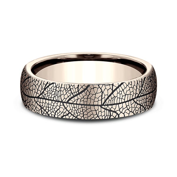 Comfort-Fit Design Wedding Band