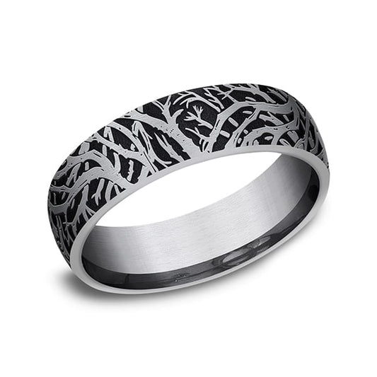 Tantalum Comfort-fit wedding band