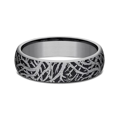Tantalum Comfort-fit wedding band