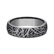 Tantalum Comfort-fit wedding band