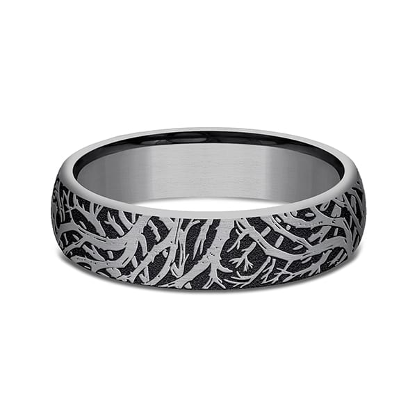 Tantalum Comfort-fit wedding band
