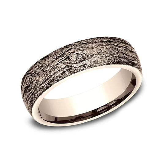 Comfort-Fit Design Wedding Band