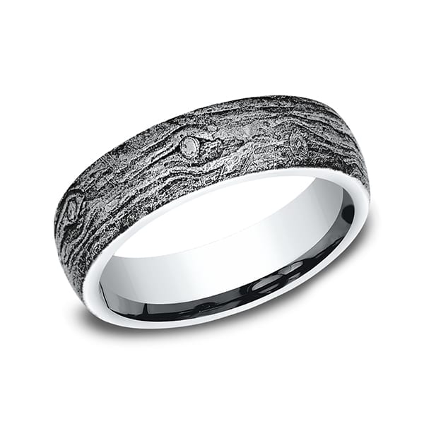 Comfort-Fit Design Wedding Band