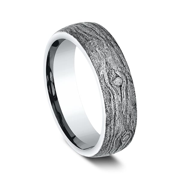 Comfort-Fit Design Wedding Band