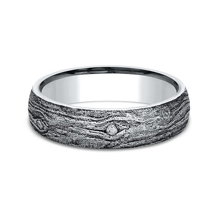 Comfort-Fit Design Wedding Band