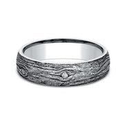 Comfort-Fit Design Wedding Band